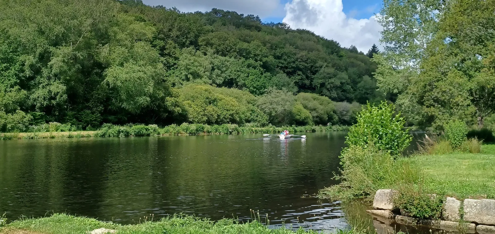 Kayak sur le Blavet
